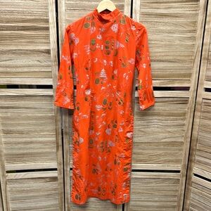 C. 50s/60s Asian handmade dress